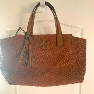 Tory Burch woven bag
